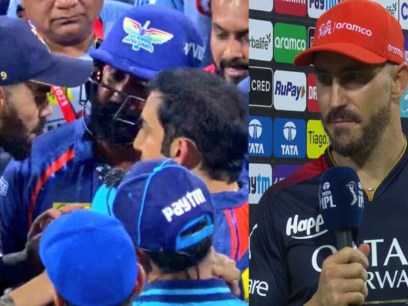 &Quot;मैंने पहले ही अपने साथियों का समझाया था कि...&Quot; Lsg को हराकर फाफ ने किया कोहली-गंभीर की लड़ाई पर खुलासा, बताई बड़ी वजह 
