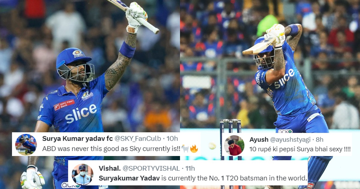Suryakumar Yadav ने खेली 83 रनों की धमाकेदार पारी, तो सोशल मीडिया पर फैंस ने लुटाया प्यार