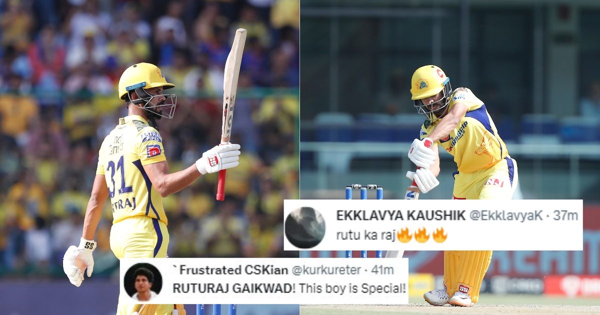 Ruturaj Gaikwad ने 37 गेंदों में जड़ी फिफ्टी, तो सोशल मीडिया पर फैंस ने लुटाया प्यार