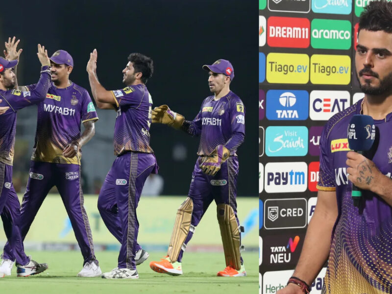 Csk को हराकर Nitish Rana इस खास शख्स को दिया जीत का श्रेय
