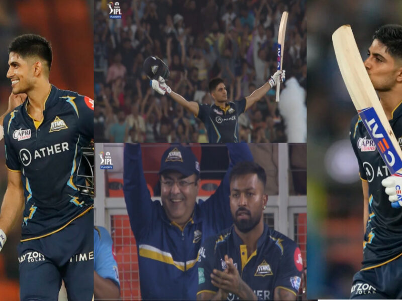 Mi के खिलाफ शतकीय पारी खेलने के बाद Shubman Gill ने खास अंदाज में मनाया जश्न, वीडियो वायरल