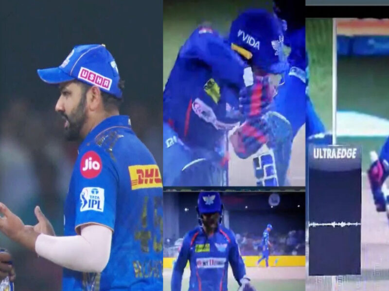 Video: Lsg को जीताने के लिए अंपायर ने की बेईमानी, क्विंटन डी कॉक को नहीं दिया आउट, तो Live मैच में गुस्से से भड़के रोहित शर्मा