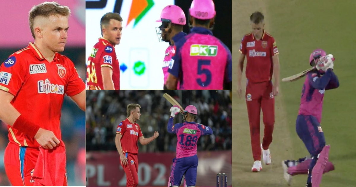 Video: विकेट ना मिलने पर सैम करन ने लाइव मैच में की लड़ाई, तो चौका जड़ने के बाद कंधे पर बल्ला लेकर दौड़े हेटमायर