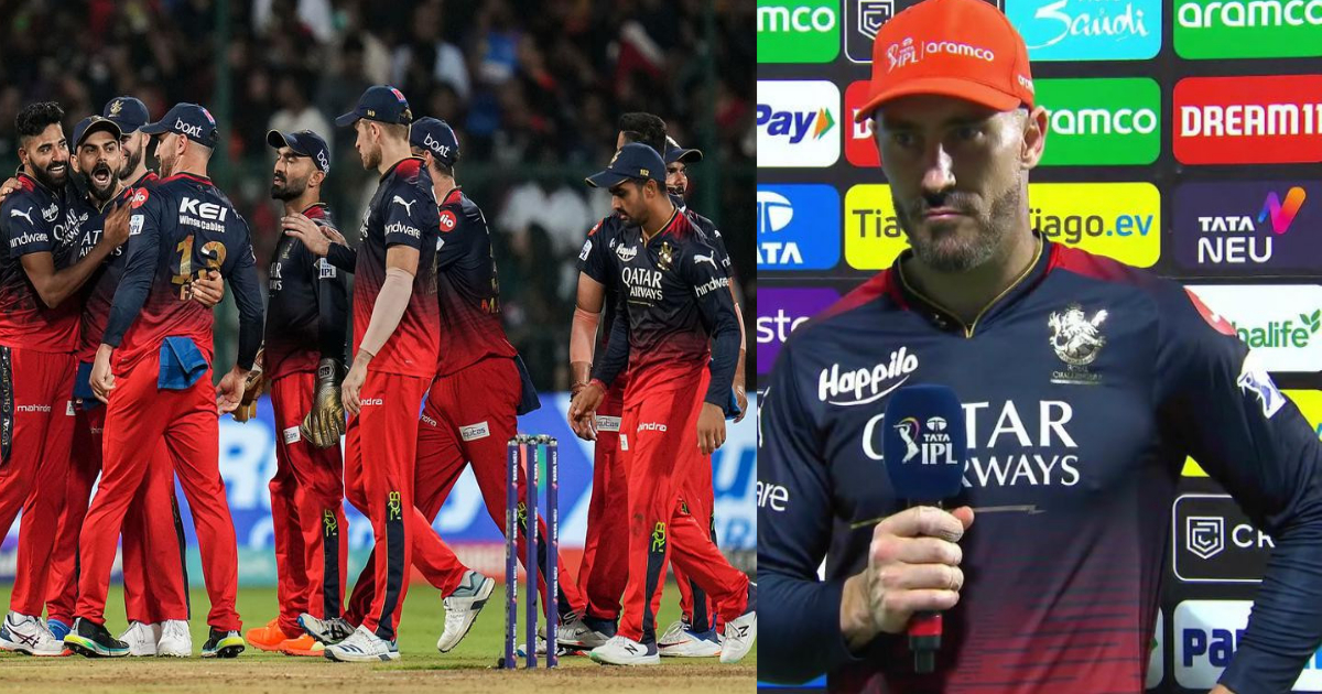 दिल्ली से मिली हार के बाद तिलमिलाए Faf Du Plessis, इन खिलाड़ियों को ठहराया जिम्मेदार 