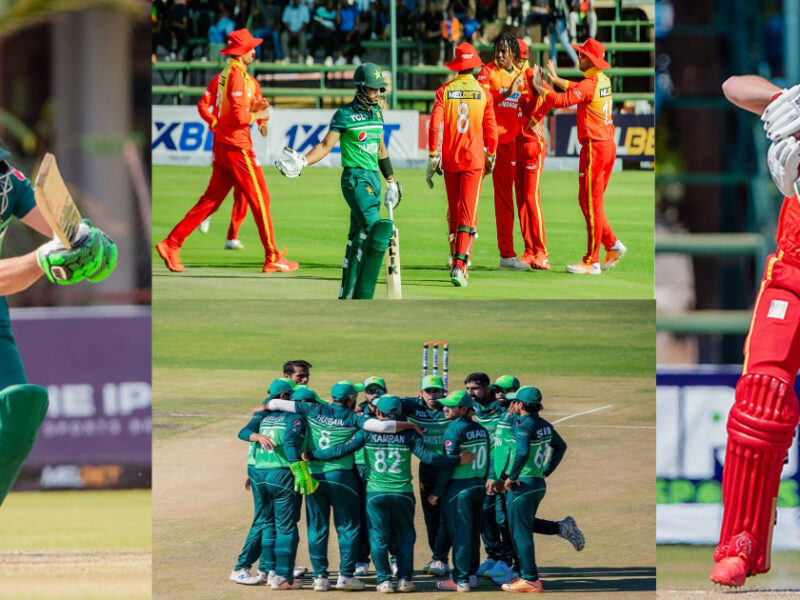 Pak Vs Zim: पाकिस्तान ने जिम्बाब्वे को तीसरे मैच में 5 रनों से हराया 