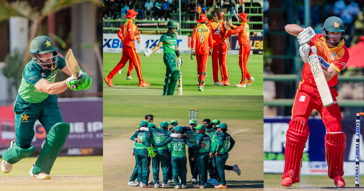 Pak Vs Zim: पाकिस्तान ने जिम्बाब्वे को तीसरे मैच में 5 रनों से हराया 
