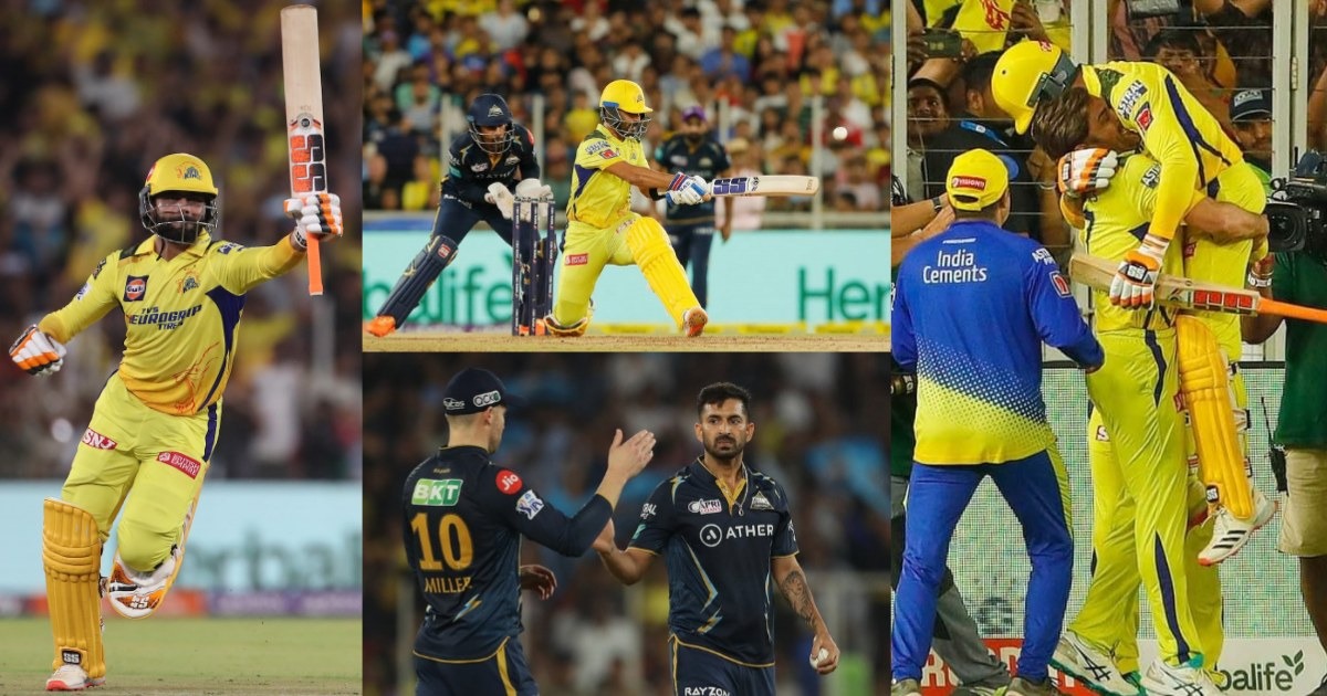 जडेजा के जलवे के आगे फीकी पड़ी मोहित की गेंदबाजी, Csk ने सांस रोक देने वाले मैच में गुजरात को रौंदकर 5वीं बार ट्रॉफी पर किया कब्जा