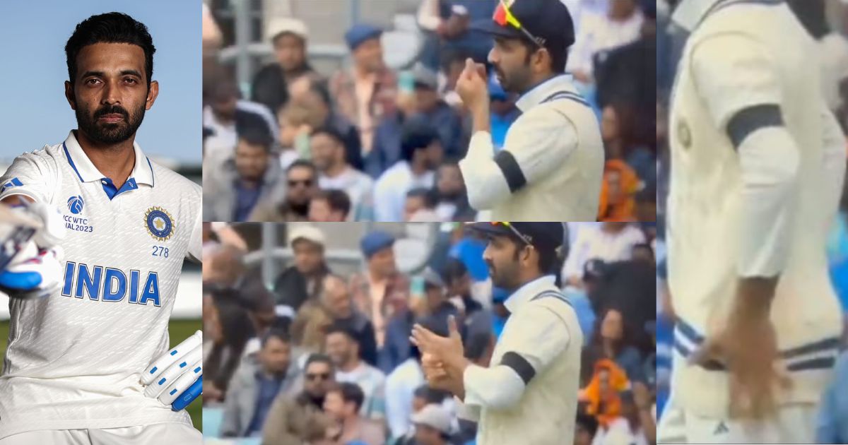 Ajinkya Rahane Did Such An Act In Wtc Final, Flouted Icc Rules