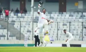 Video: अफगानिस्तान पर कहर बनकर टूटे नजमुल हसन शंटो, 38 चौके, 2 छक्के जड़ दोनों पारियों में ठोका डबल शतक, रचा बड़ा इतिहास 2 Najmul Hossain Shanto