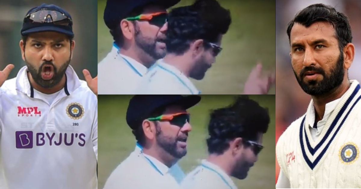 Rohit Sharma Abused Cheteshwar Pujara In Wtc Final Video Went Viral