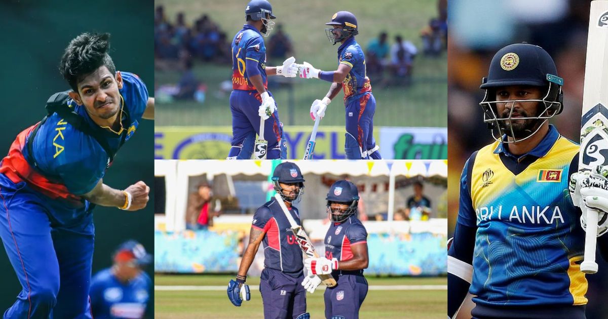 World Cup 2023 Sri Lanka Beat Usa Team By 198 Runs In Warm Up Match