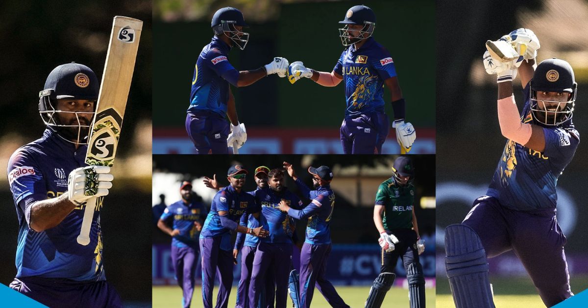Sl Vs Ire Sri Lanka Beat Ireland By133 Runs In World Cup Qualifier Match
