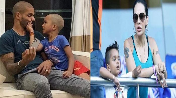 Shikhar-Dhawan-Will-Meet-His-Son-After-About-3-Years