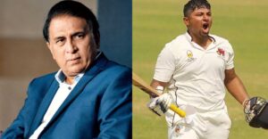 Sunil Gavskar And Sarfraz Khan 
