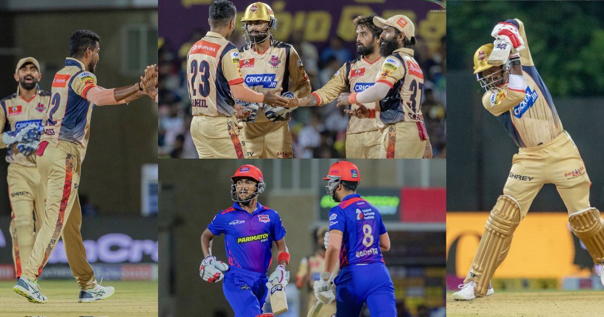 Chepauk Super Gillies Beat Tirupur Tamizhans By 7 Wickets In Tnpl 2023