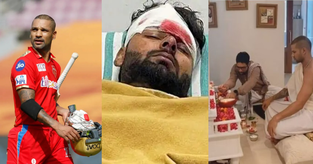 ऋषभ पंत से मिलने पहुंचे शिखर धवन, भगवान से दुआ मांगते हुए हेल्थ पर दी बड़ी अपडेट 