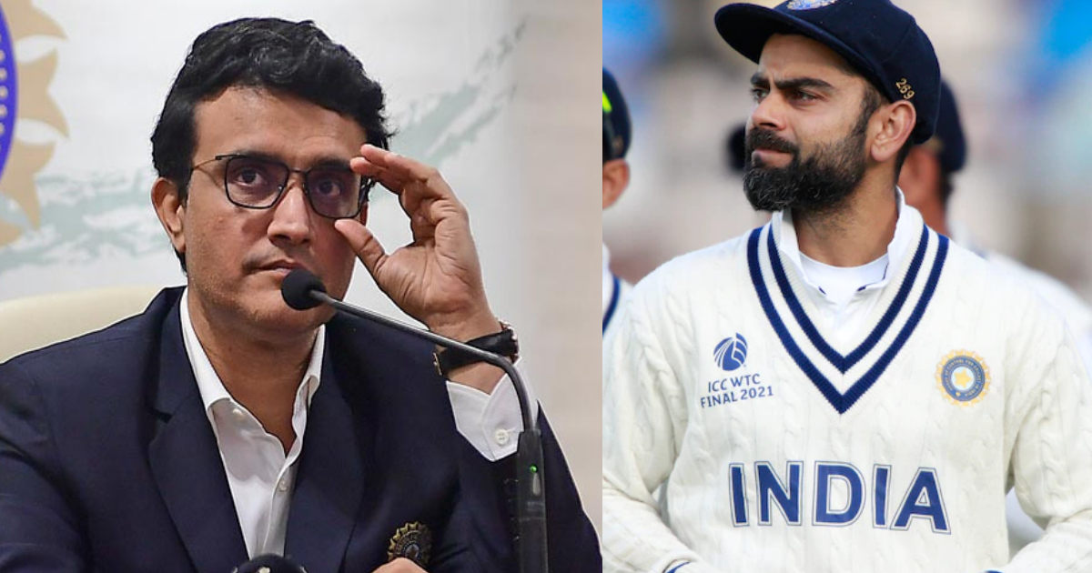 Sourav Ganguly Breaks Silence On Virat Kohli Controversy For The First Time