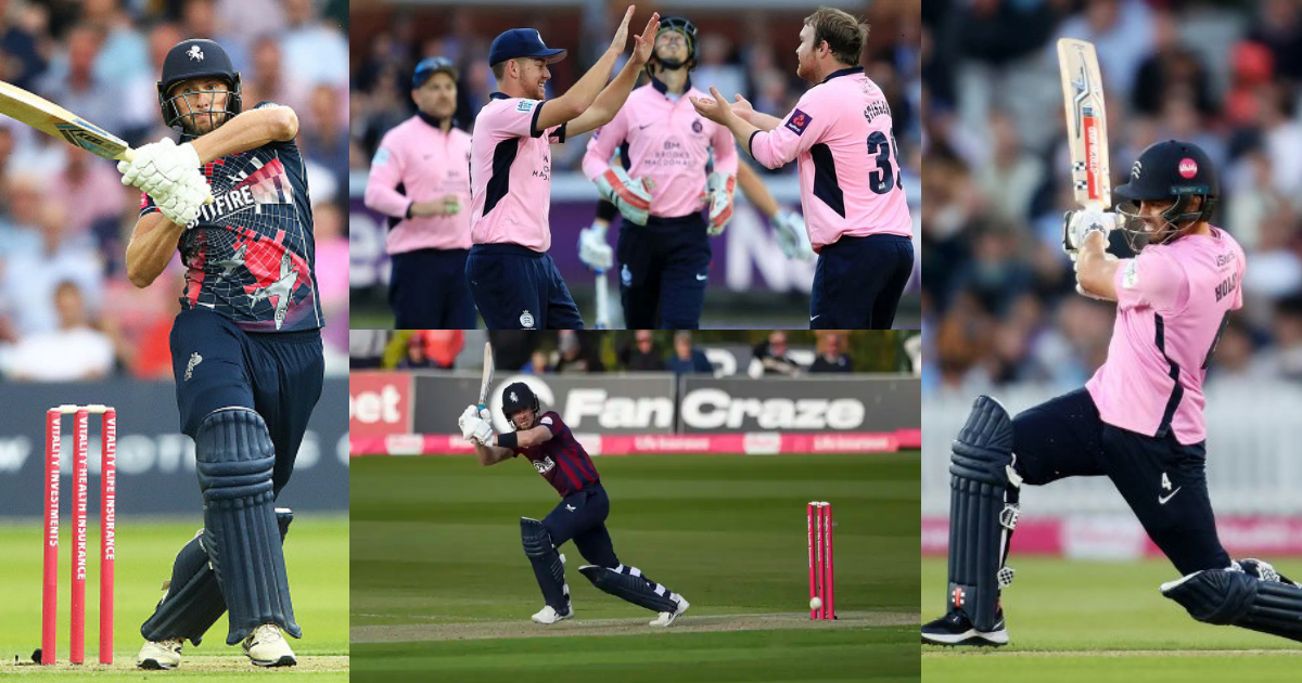 Vitality Blast 2023 Middlesex Vs Kent Almost 450 Runs In A T20 Match Max Holden Century At Strike Rate Of 206 Vitality Blast 2023 Middlesex Vs Kent Almost 450 Runs In A T20 Match Max Holden Century At Strike Rate Of 206