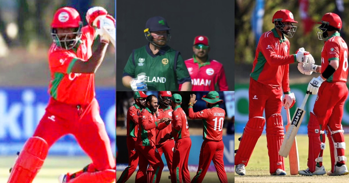 Ire-Vs-Oman-Oman Did Biggest Upset Of Cricket Created History Beating Ireland By 5 Wickets