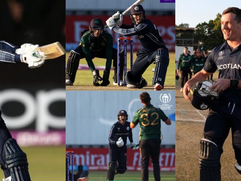 Ire Vs Sco Cwc 2023 Scotland Beat Ireland In A Thriller Match By Hitting Four On Last Ball