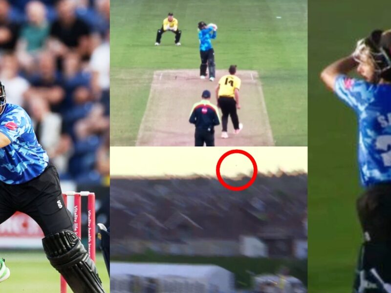 Shadab Khan Hit Fifty In Just 10 Balls In Vitality Blast