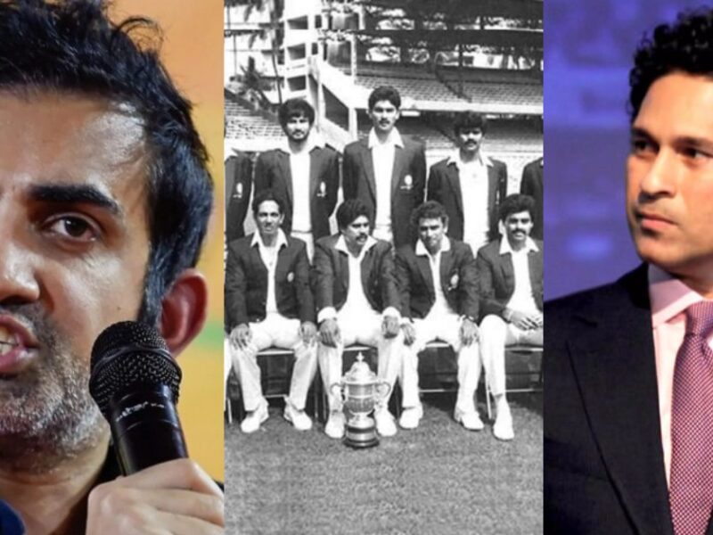 Sachin Tendulkar Followed Gautam Gambhir Advice Gave Credit To Whole Winning Side Of 1983 World Cup