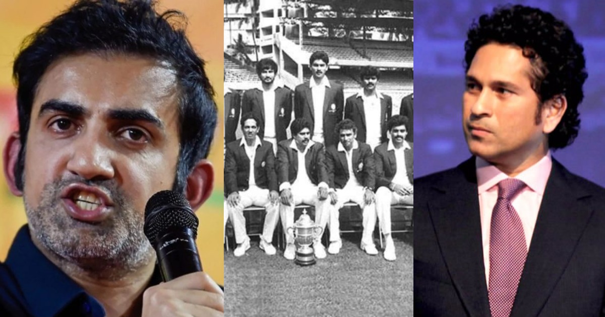 Sachin Tendulkar Followed Gautam Gambhir Advice Gave Credit To Whole Winning Side Of 1983 World Cup
