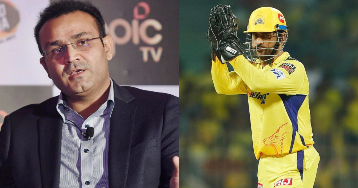 Virender Sehwag Said That Ms Dhoni Should Be Banned From Ipl 2023