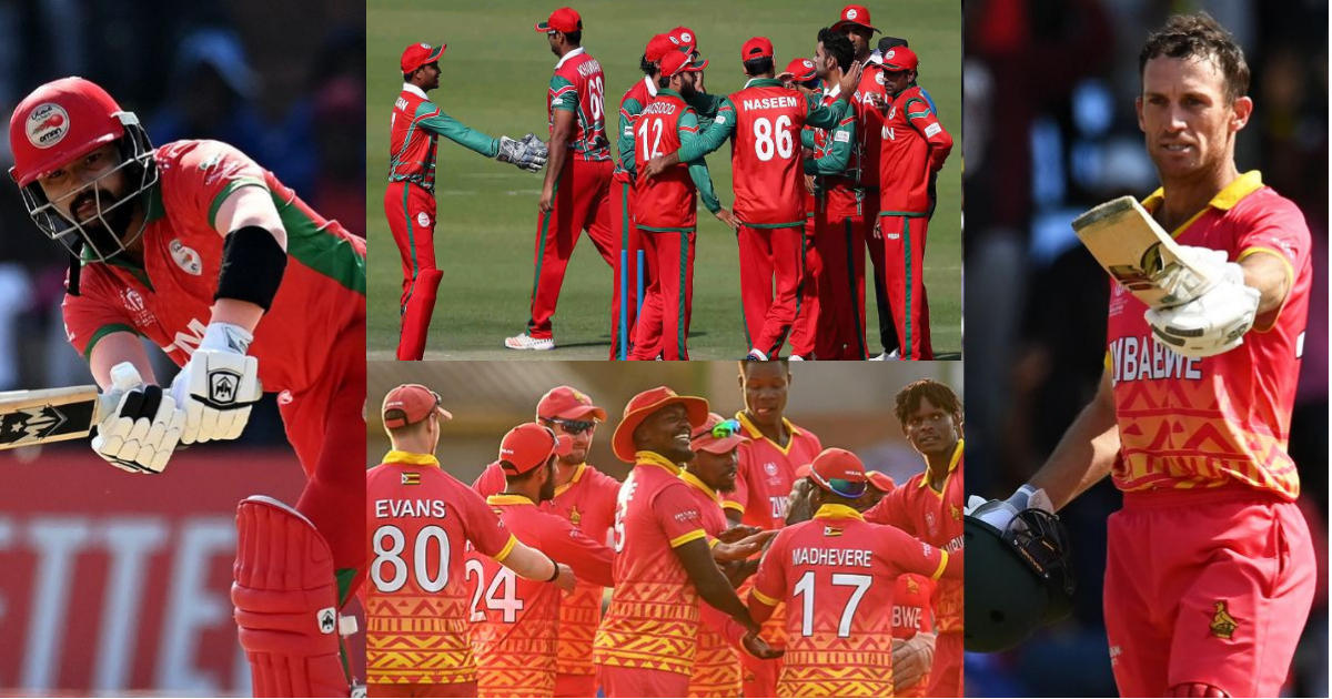 Zim Vs Oma Zimbabwe Beat Oman By 14 Runs