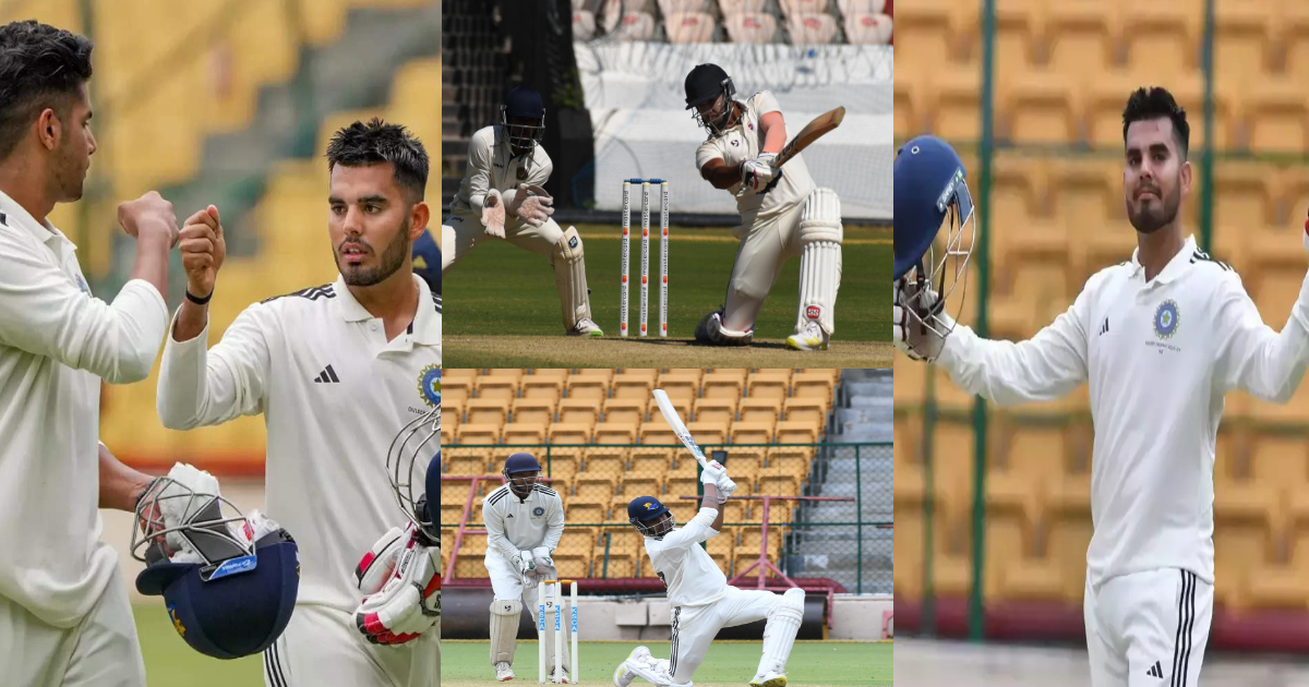 Harshit Rana Scored A Century Scoring 122 Runs In Duleep Trophy 2023