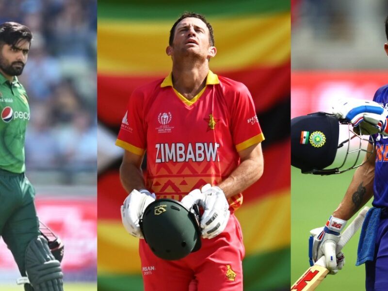 Cwc-2023-Sean Williams Surpassed Virat Kohli Babar Azam To Score Most Runs In 5 Consecutive Match