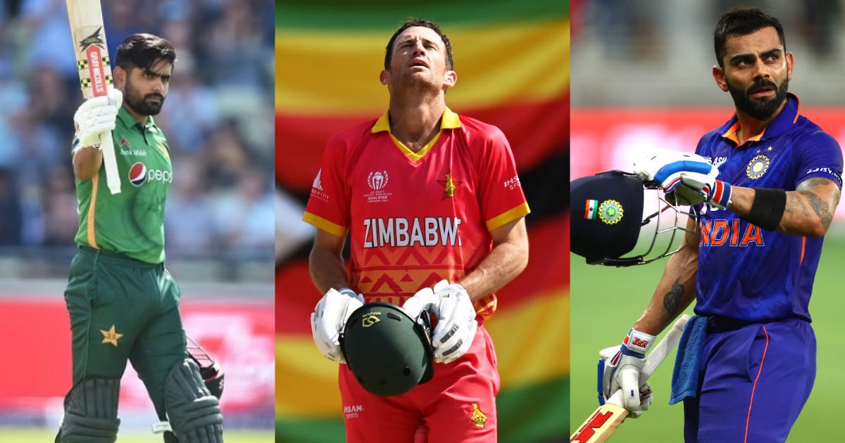Cwc-2023-Sean Williams Surpassed Virat Kohli Babar Azam To Score Most Runs In 5 Consecutive Match