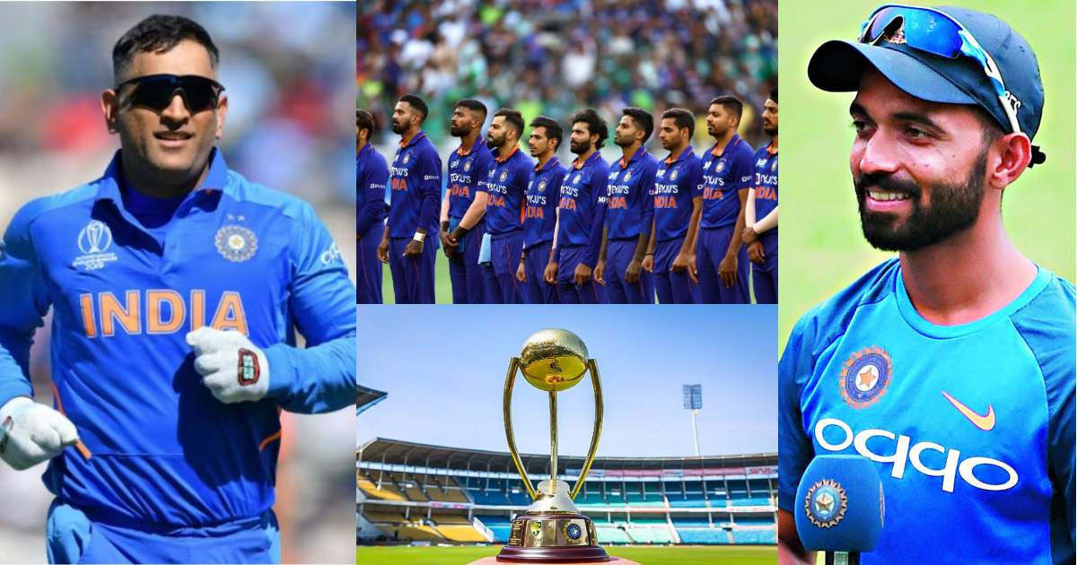 Team India Dhoni Got The Responsibility In The World Cup 2023, Along With Rahane, These Players Got A Big Chance