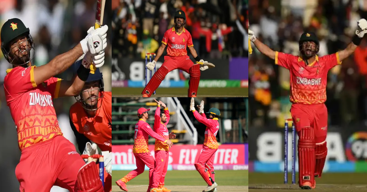 Sikandar Raza Scored The Fastest Odi Century To Win Zimbabwe