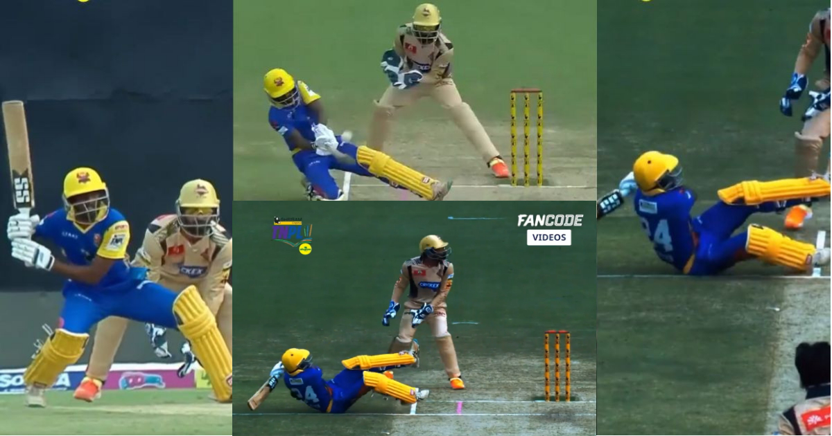 Sarath Kumar Shot Like Suryakumar Yadav In Tnpl 2023