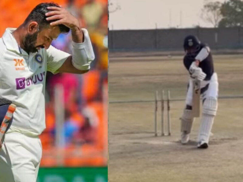 Cheteshwar Pujara Shared Video Of Batting