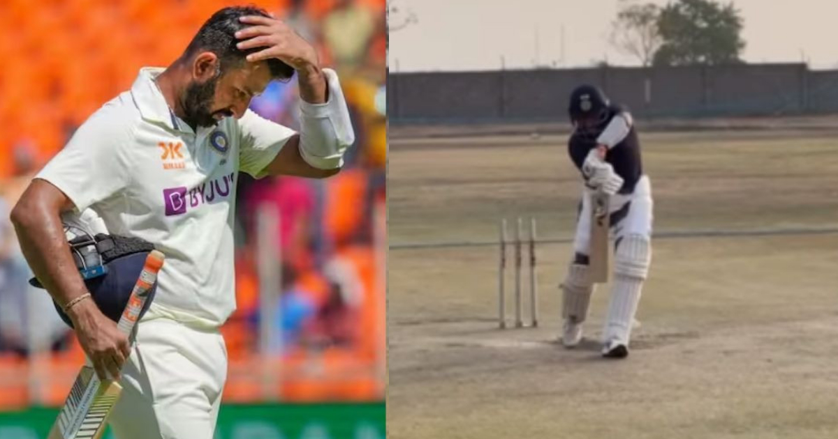 Cheteshwar Pujara Shared Video Of Batting