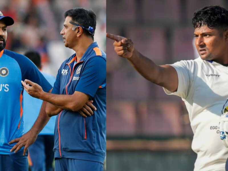 Sarfaraz Khan Got Angry After Not Getting A Place In Team India