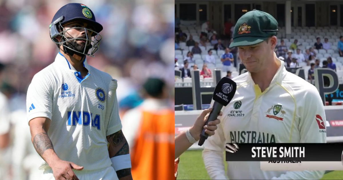 After Winning The Wtc Final, Steve Smith Made A Big Disclosure On Virat Kohli'S Wicket.