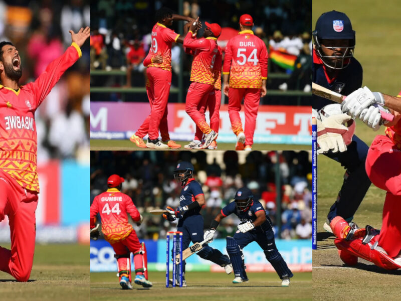 Zim Vs Usa Zimbabwe Beat United States By 304 Runs In World Cup Qualifiers 2023
