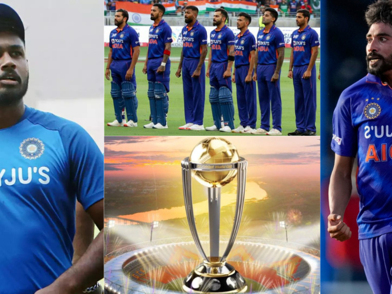 Team India Possible Playing Xi For World Cup 2023
