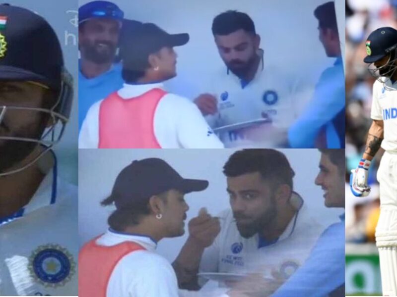 Video Of Virat Kohli Eating Food After Getting Out Early Went Viral