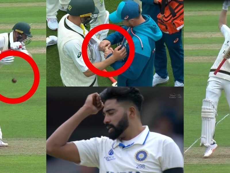 Mohammed Siraj Broke The Finger Of Australian Batsman Marnus Labuschagne