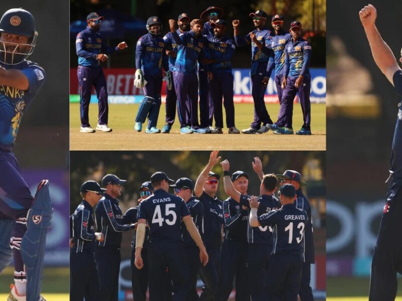 Sl Vs Soc Sri Lanka Beat Soctland By 82 Runs In World Cup Qualifiers 2023