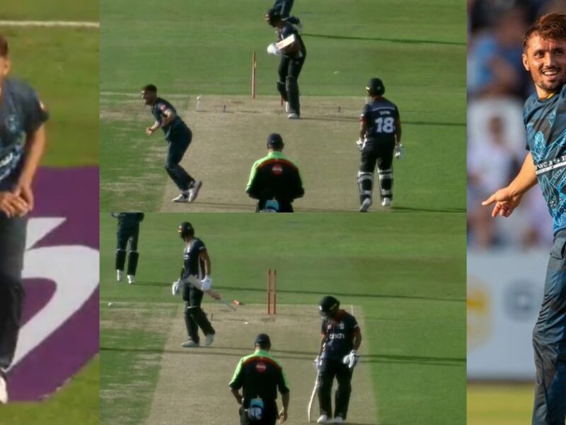 Zaman Khan Blasted The Batsman With A Deadly Yorker, Video Went Viral