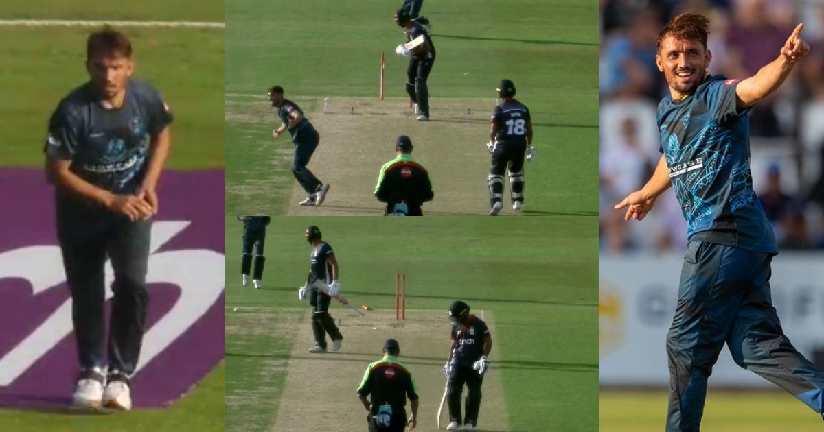 Zaman Khan Blasted The Batsman With A Deadly Yorker, Video Went Viral