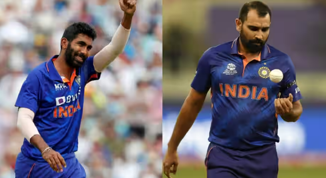 Mohammed Shami Jasprit Bumrah