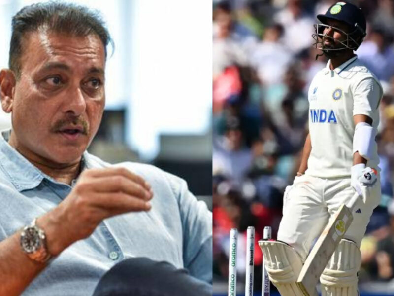 Ravi Shastri Reprimands Cheteshwar Pujara Who Was Clean Bowled In Wtc Final