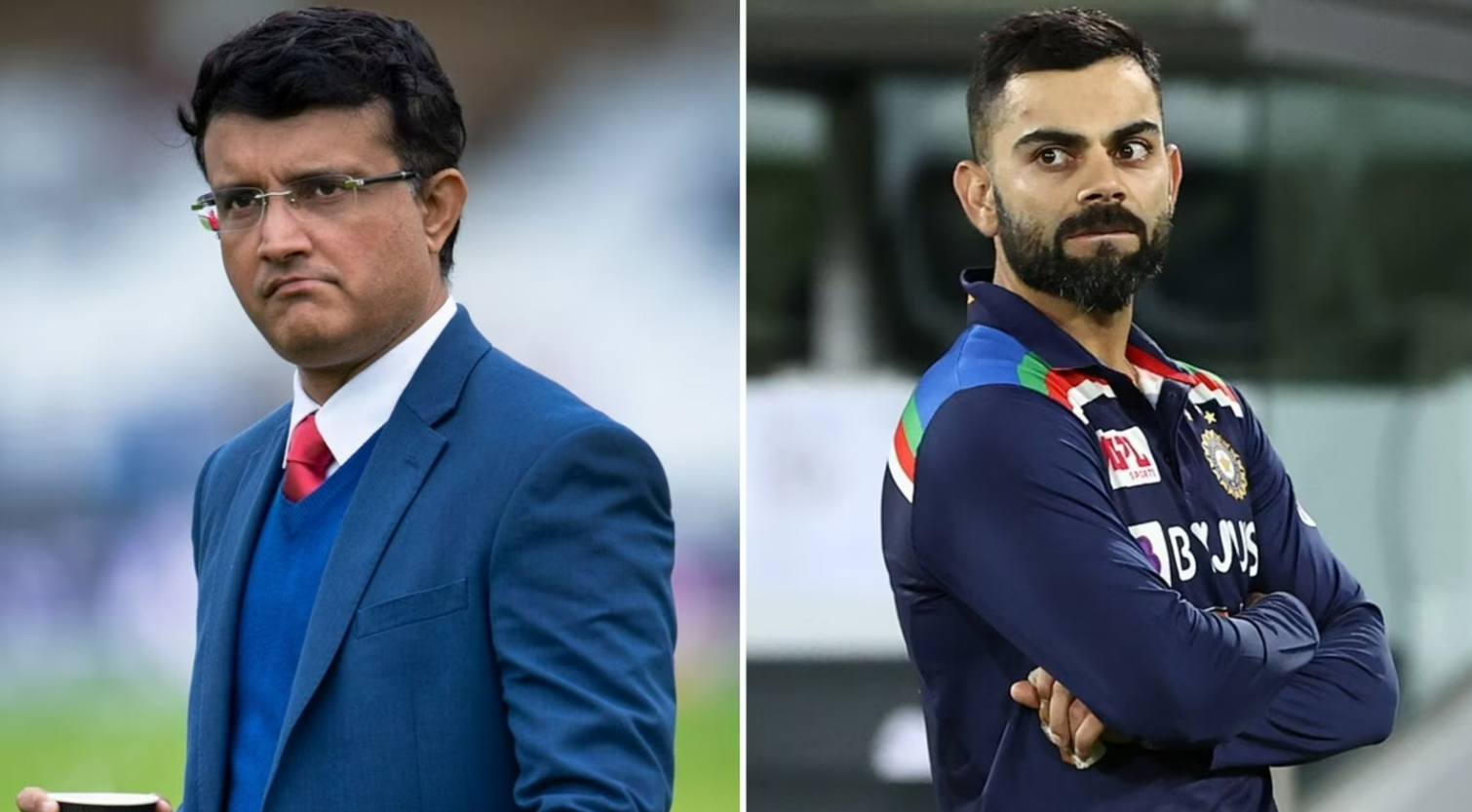 Sourav Ganguly Virat Kohli