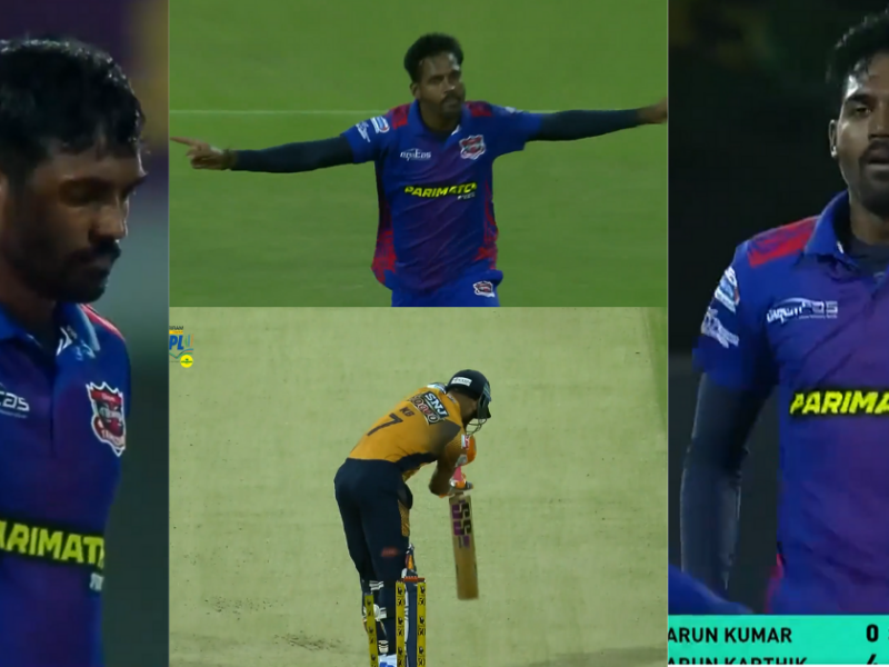 Tnpl First 5 Wicket Haul By Bhuvaneswaran, Video Went Viral